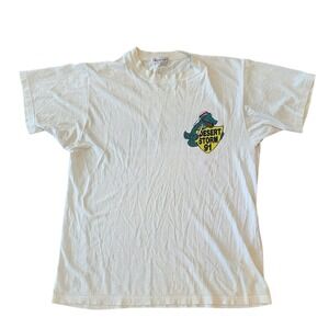 Vintage Desert Storm 1991 USS Tripoli LPH-10 Single Stitch T Shirt Medium